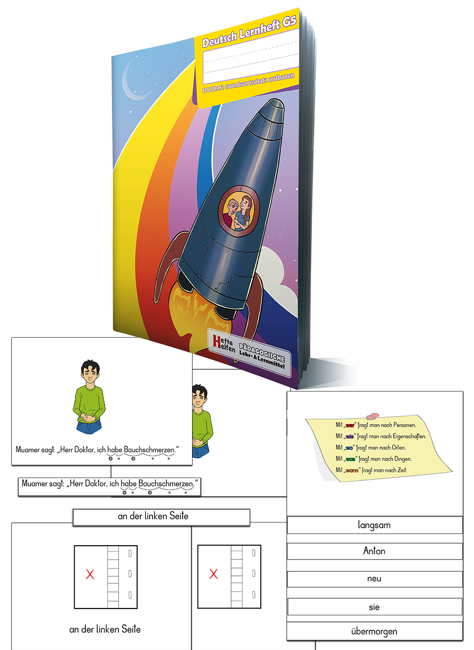 Deutsch-Lernheft G5 - Flashcards